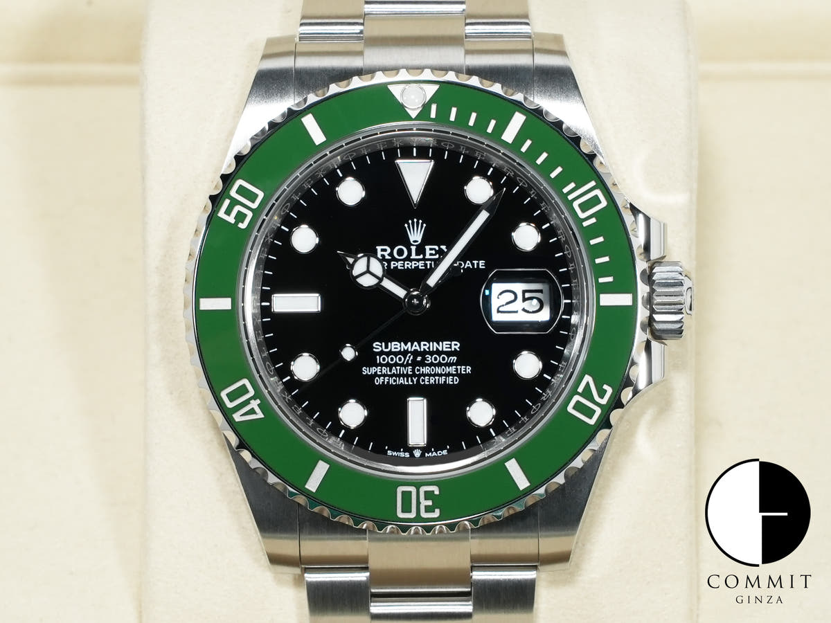 ロレックス サブマリーナー デイト Ref.126610LV ステンレススチール ブラック文字盤 未使用 t7h6sfp7