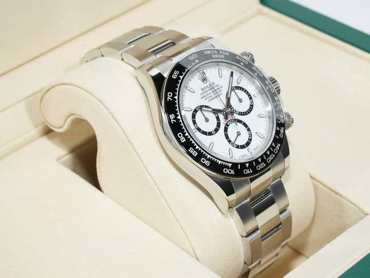 ロレックス デイトナ Ref.126500LN ステンレススチール ホワイト文字盤 未使用 g8jh6fg2