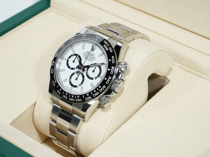 ロレックス デイトナ Ref.126500LN ステンレススチール ホワイト文字盤 未使用 fo9x8kt8