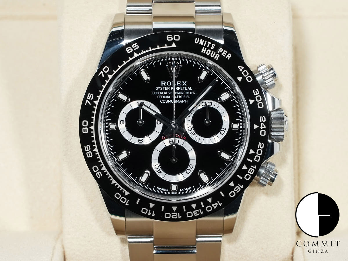 ロレックス デイトナ Ref.116500LN ステンレススチール ブラック文字盤 中古 25gc2y5g