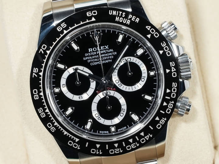 ロレックス デイトナ Ref.116500LN ステンレススチール ブラック文字盤 中古 25gc2y5g