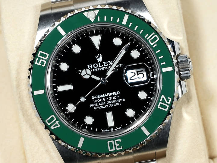 ロレックス サブマリーナー デイト Ref.126610LV ステンレススチール ブラック文字盤 中古 he2tvgd8