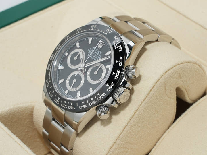 ロレックス デイトナ Ref.116500LN ステンレススチール ブラック文字盤 未使用 edqqshz3