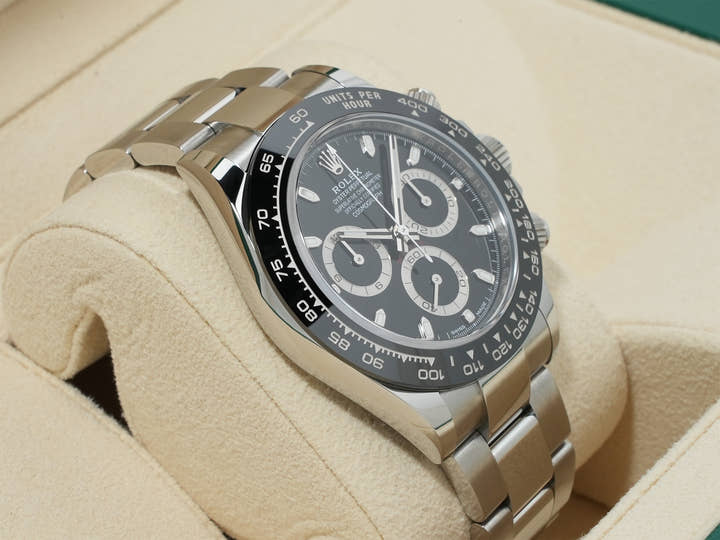 ロレックス デイトナ Ref.116500LN ステンレススチール ブラック文字盤 未使用 edqqshz3