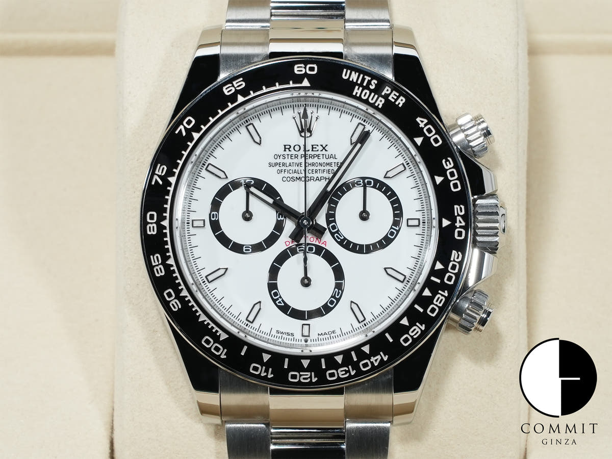 ロレックス デイトナ Ref.126500LN ステンレススチール ホワイト文字盤 未使用 t39j9p7q