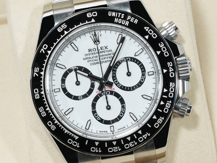 ロレックス デイトナ Ref.126500LN ステンレススチール ホワイト文字盤 未使用 t39j9p7q