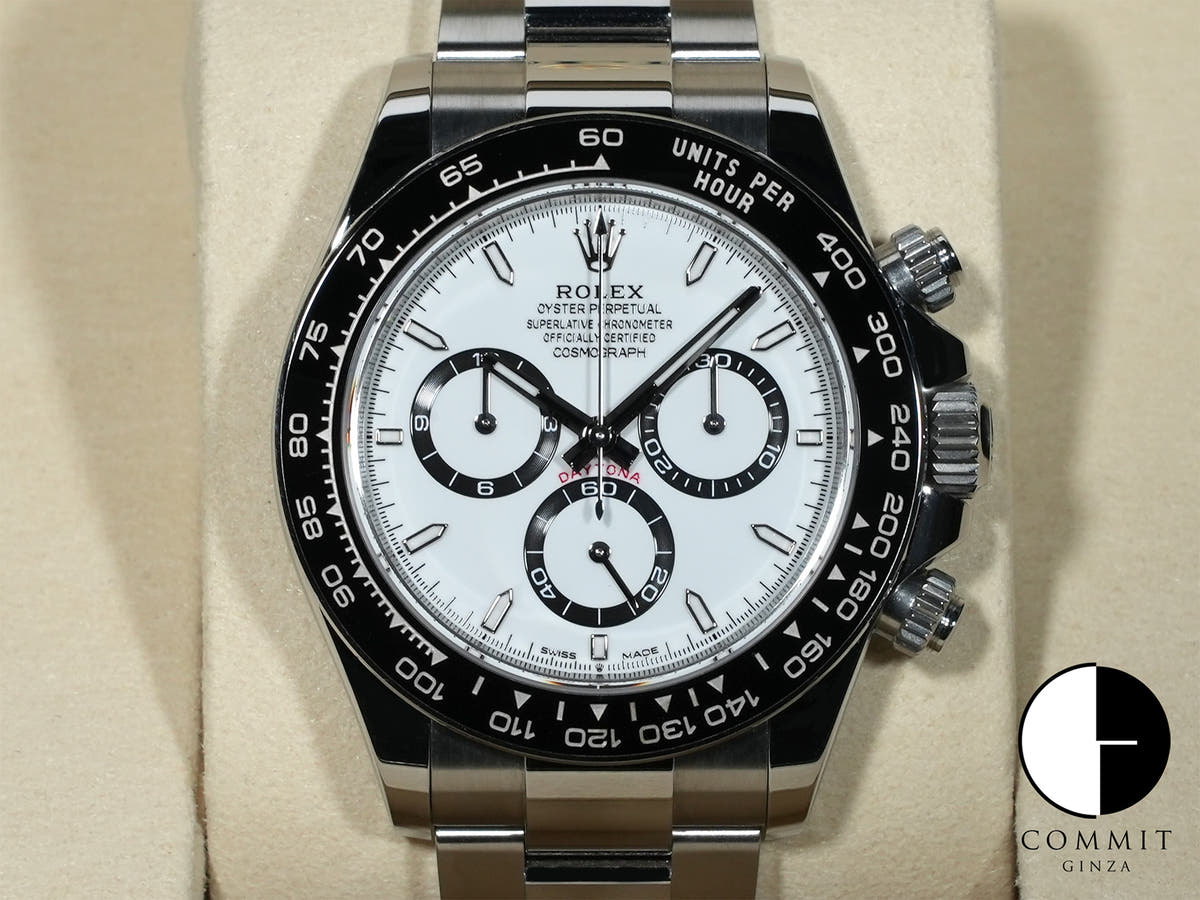 ロレックス デイトナ Ref.126500LN ステンレススチール ホワイト文字盤 中古 gwsabbwb