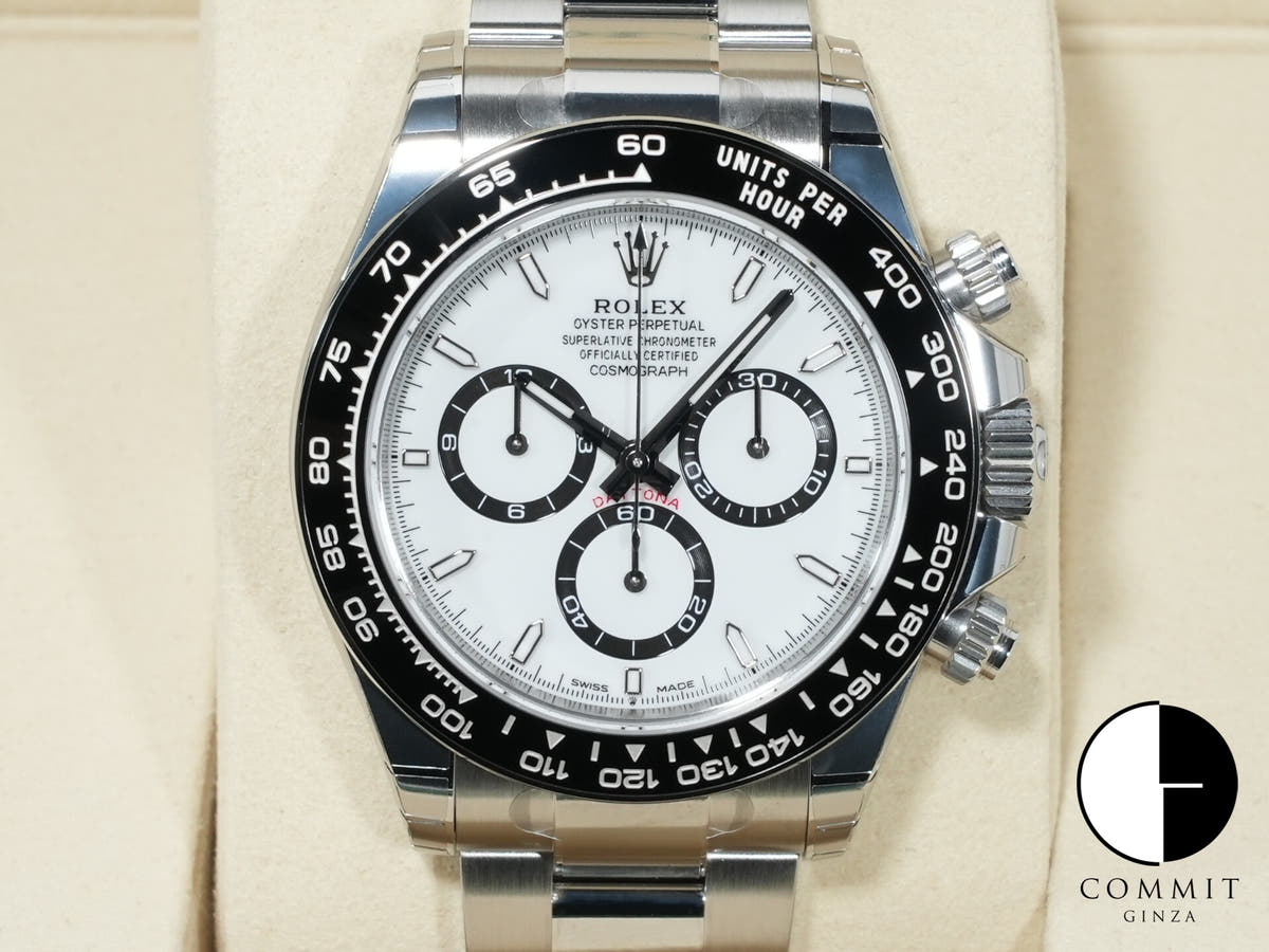 Rolex Daytona Ref. 126500LN Stainless Steel White Dial Unused zbiwh3s4