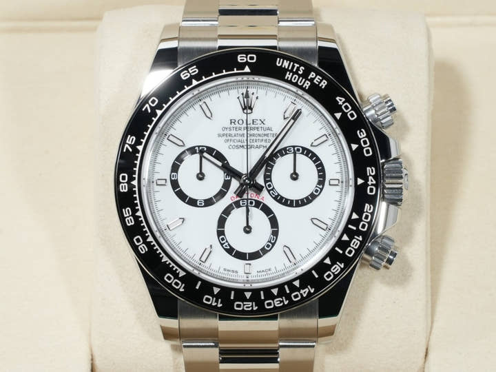 ロレックス デイトナ Ref.126500LN ステンレススチール ホワイト文字盤 未使用 qtbgp92h