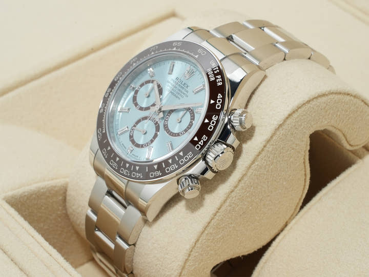 ロレックス デイトナ Ref.126506A プラチナ アイスブルーx11Pダイヤ文字盤 未使用 54gem3r2