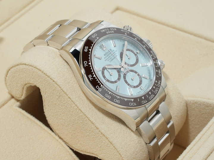 ロレックス デイトナ Ref.126506A プラチナ アイスブルーx11Pダイヤ文字盤 未使用 54gem3r2