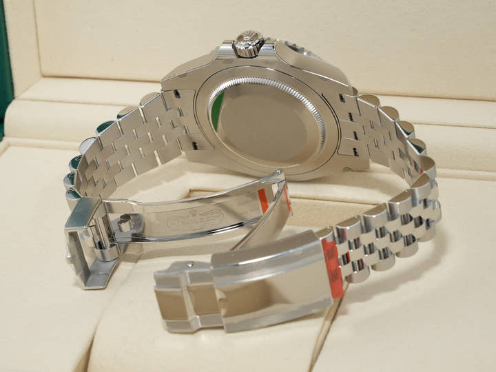 ロレックス GMTマスターII Ref.126710BLNR ステンレススチール ブラック文字盤 ジュビリーブレスレット 未使用 hvay9h7p