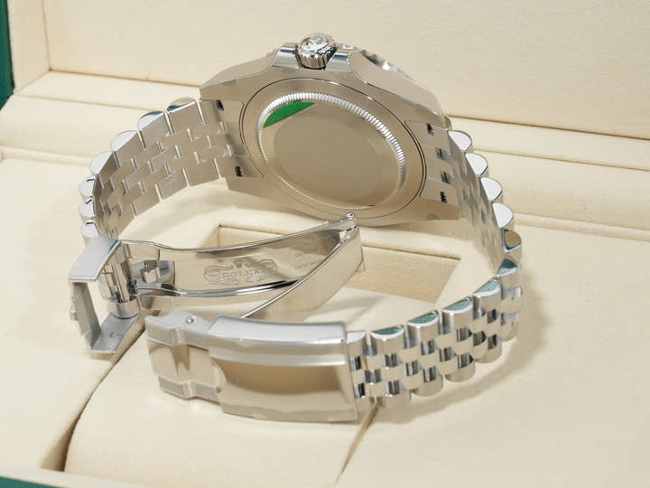 ロレックス GMTマスターII Ref.126710GRNR ステンレススチール ブラック文字盤 ジュビリーブレスレット 未使用 298bwwjo