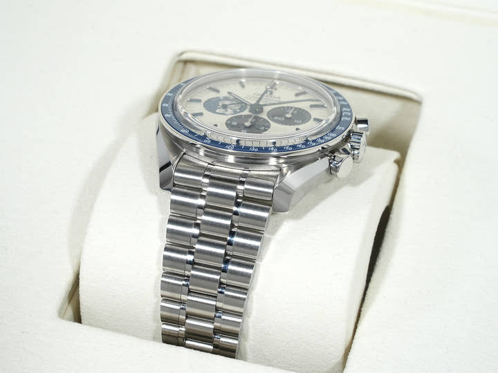 オメガ スピードマスター 記念モデル コーアクシャル マスター クロノメーター クロノグラフ 42MM Ref.310.32.42.50.02.001 ステンレススチール シルバー文字盤 中古 8bternvs