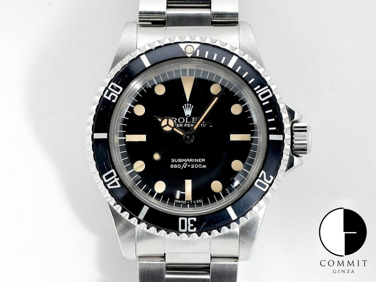 ロレックス サブマリーナー Ref.5513 ステンレススチール ブラック文字盤 中古 3e7kb7ez