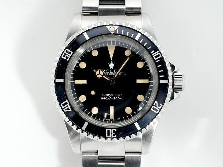 ロレックス サブマリーナー Ref.5513 ステンレススチール ブラック文字盤 中古 3e7kb7ez