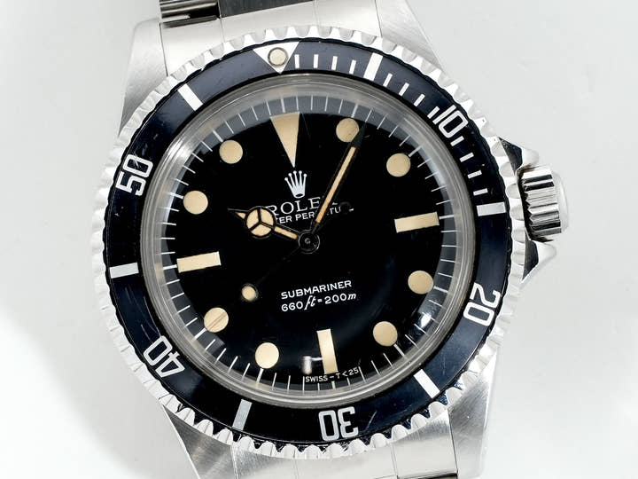 ロレックス サブマリーナー Ref.5513 ステンレススチール ブラック文字盤 中古 3e7kb7ez