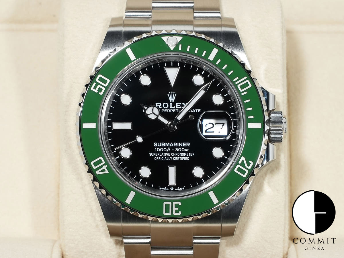 ロレックス サブマリーナー デイト Ref.126610LV ステンレススチール ブラック文字盤 美品 2yktqrrq