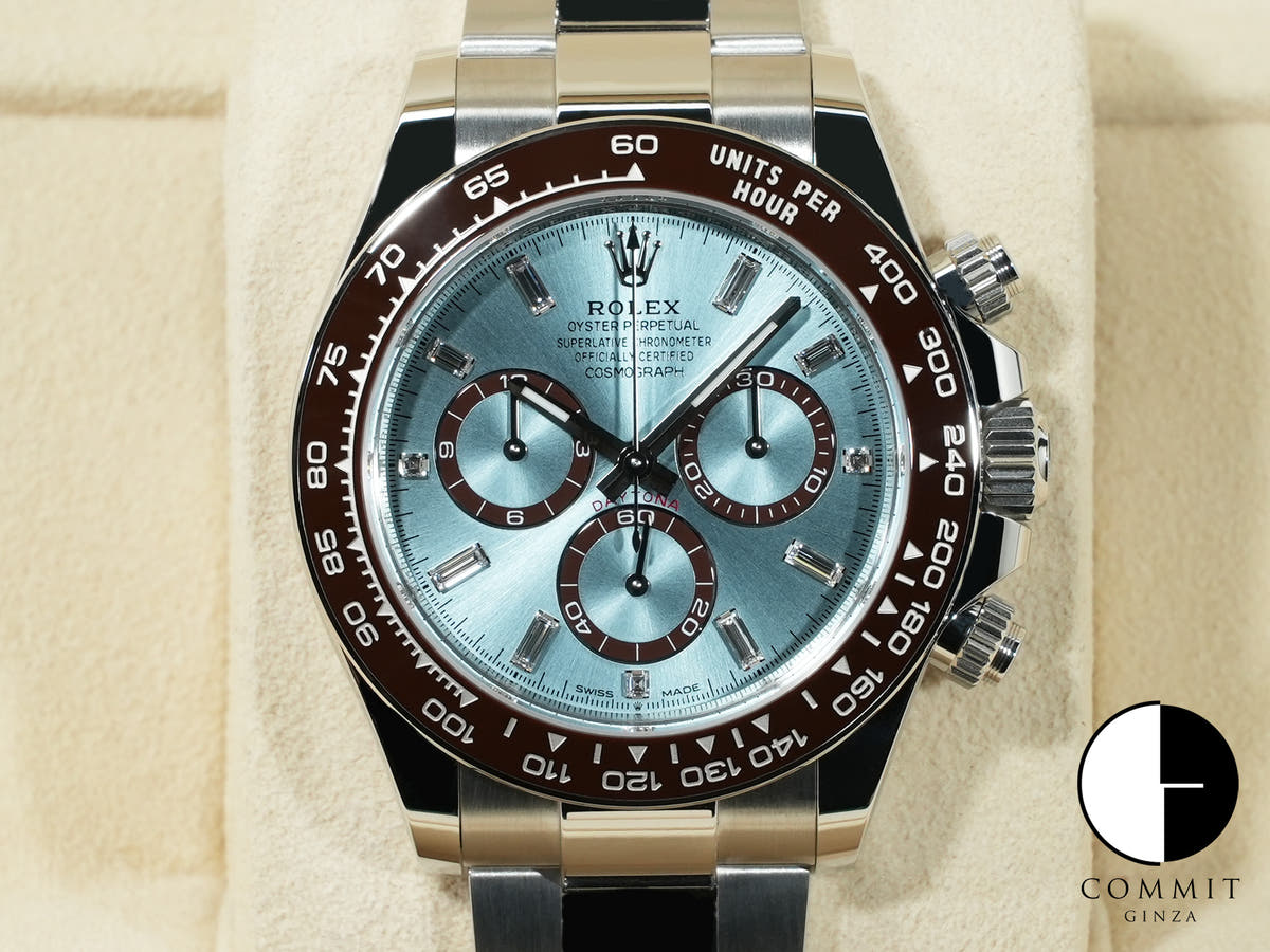 Rolex Daytona Ref. 126506A Platinum Ice Blue with 11 Diamond Dial, Unused, sz7nzuu7