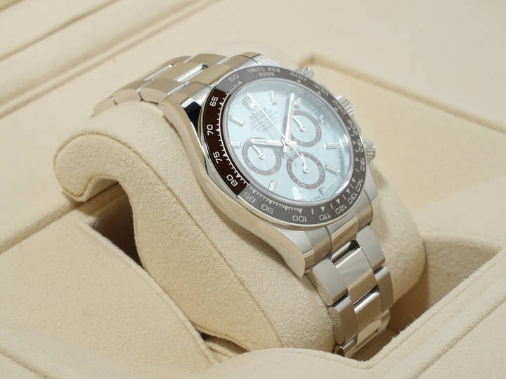 Rolex Daytona Ref. 126506A Platinum Ice Blue with 11 Diamond Dial, Unused, sz7nzuu7