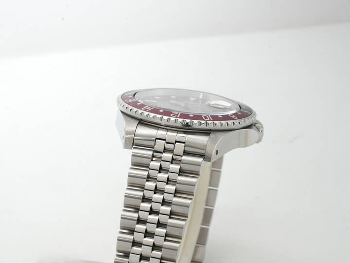 ロレックス GMTマスターII Ref.16760 ステンレススチール ブラック文字盤 ジュビリーブレスレット 美品 4jtirybc