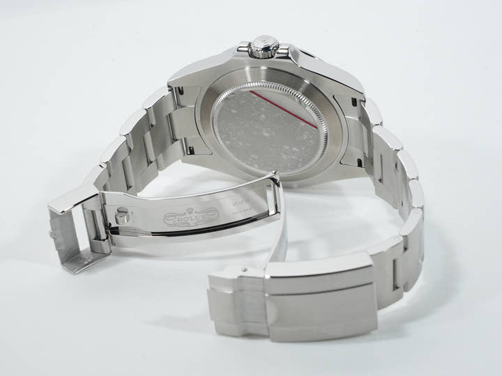 ロレックス エクスプローラーII Ref.226570 ステンレススチール ホワイト文字盤 オイスターブレスレット 美品 t5nnyzuf