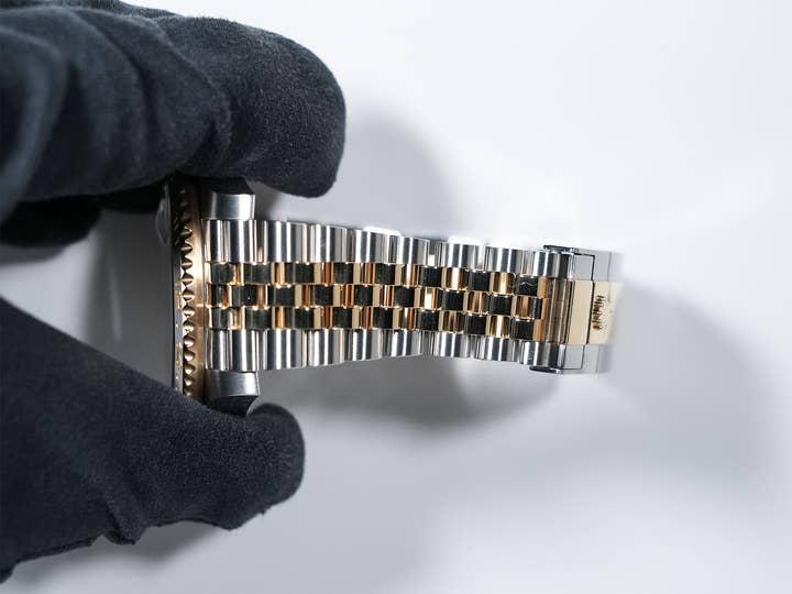 ロレックス GMTマスターII Ref.126713GRNR ステンレススチール/イエローゴールド ブラック文字盤 ジュビリーブレスレット 美品 5sddcwky