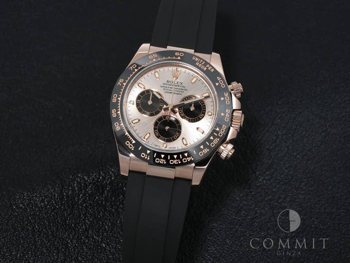ロレックス デイトナ Ref.116515LN エバーローズゴールド サンダストxブラック文字盤 美中古 crxrnfhk