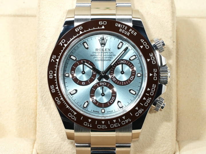 ロレックス デイトナ Ref.116506 プラチナ アイスブルー文字盤 中古 46rtjjpd