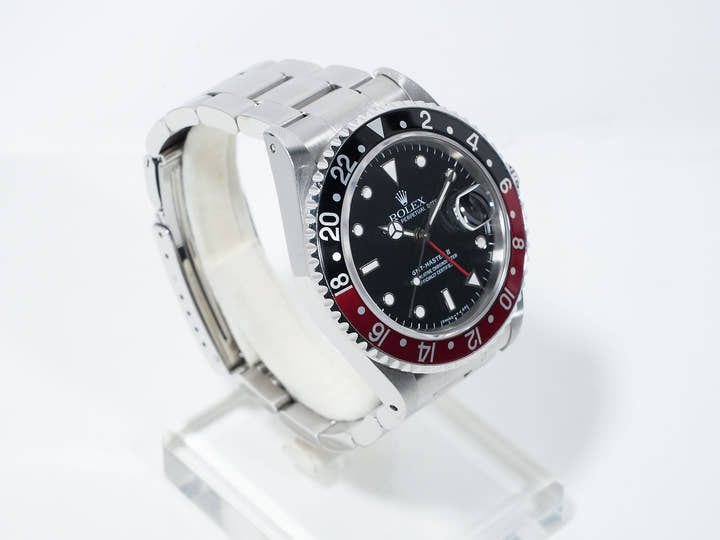 ロレックス GMTマスターII Ref.16710 ステンレススチール ブラック文字盤 オイスターブレスレット 中古 bjcd6vux