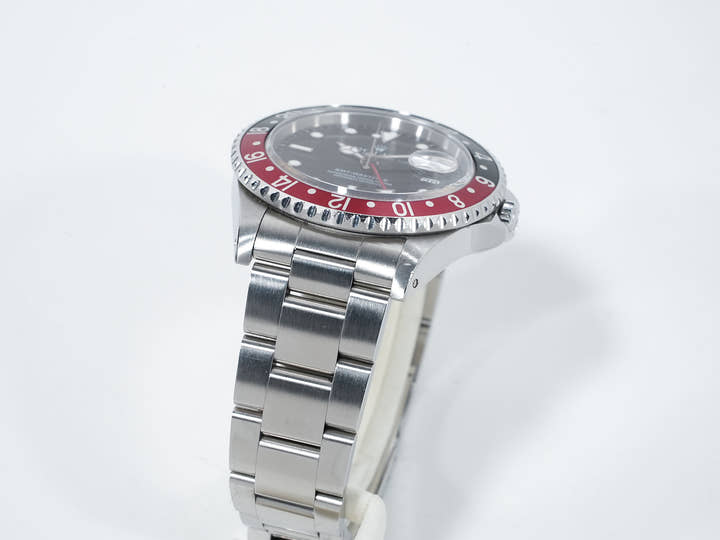 ロレックス GMTマスターII Ref.16710 ステンレススチール ブラック文字盤 オイスターブレスレット 中古 bjcd6vux