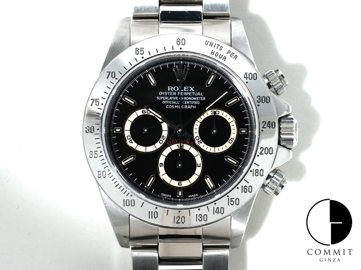 ロレックス デイトナ エルプリメロ Ref.16520 ステンレススチール ブラック文字盤 中古 nhg8igrm