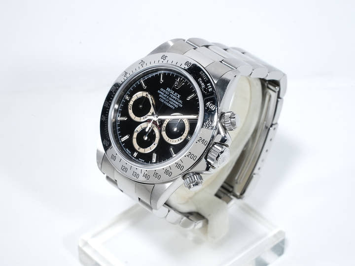 ロレックス デイトナ エルプリメロ Ref.16520 ステンレススチール ブラック文字盤 中古 nhg8igrm