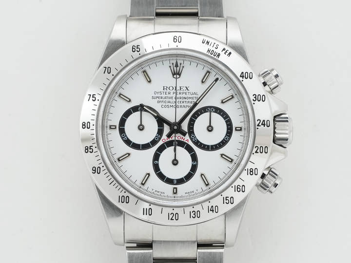ロレックス デイトナ エルプリメロ Ref.16520 ステンレススチール ホワイト文字盤 美中古 es49tzdu