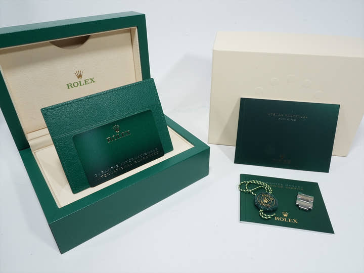 ロレックス エアキング Ref.126900 ステンレススチール ブラック文字盤 オイスターブレスレット 中古 ws23dv8b