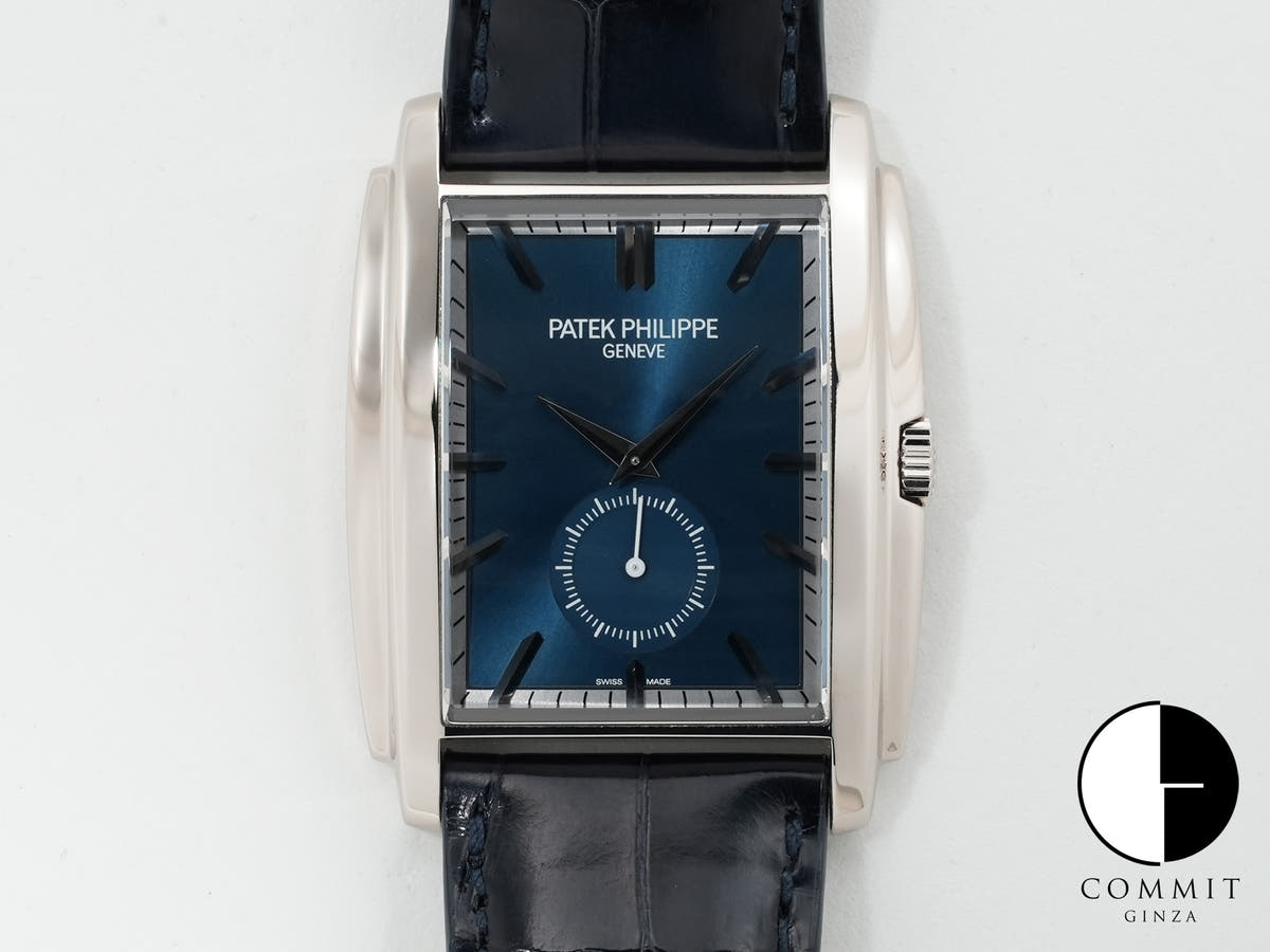 パテックフィリップ ゴンドーロ Ref.5124G-011 ホワイトゴールド ブルー文字盤 中古 izmivkod