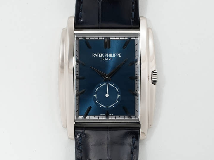 パテックフィリップ ゴンドーロ Ref.5124G-011 ホワイトゴールド ブルー文字盤 中古 izmivkod