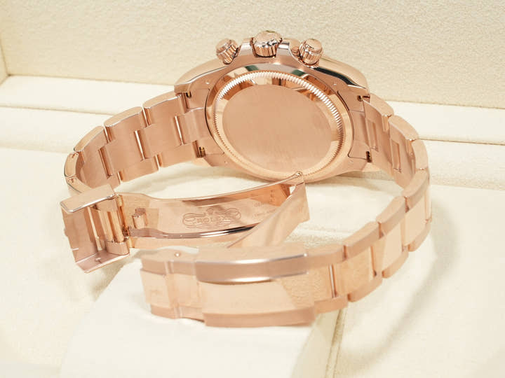 ロレックス デイトナ Ref.126505 エバーローズゴールド チョコレートxブライトブラック文字盤 未使用 k4zdsxe3