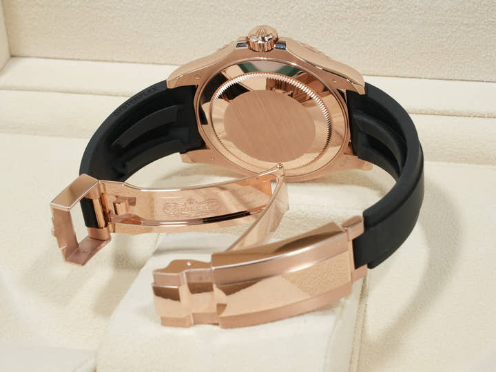 ロレックス ヨットマスター40 Ref.126655 エバーローズゴールド パヴェダイヤモンド文字盤 美品 r3kfsf6y