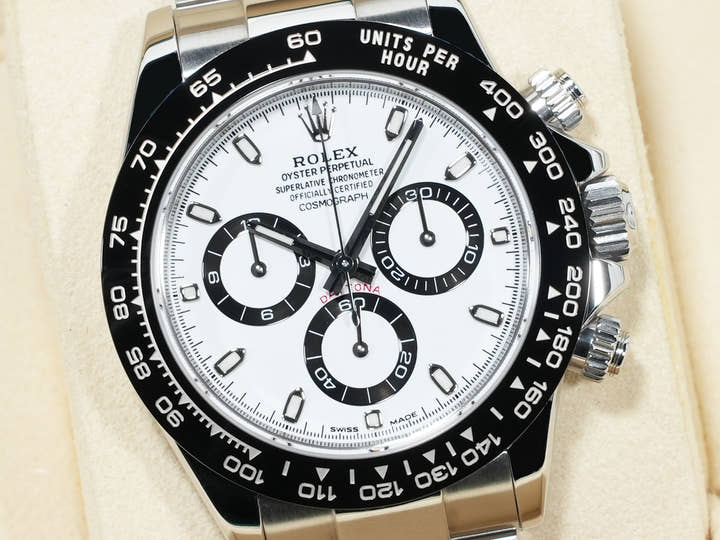 ロレックス デイトナ Ref.116500LN ステンレススチール ホワイト文字盤 美中古 efbxxdtv