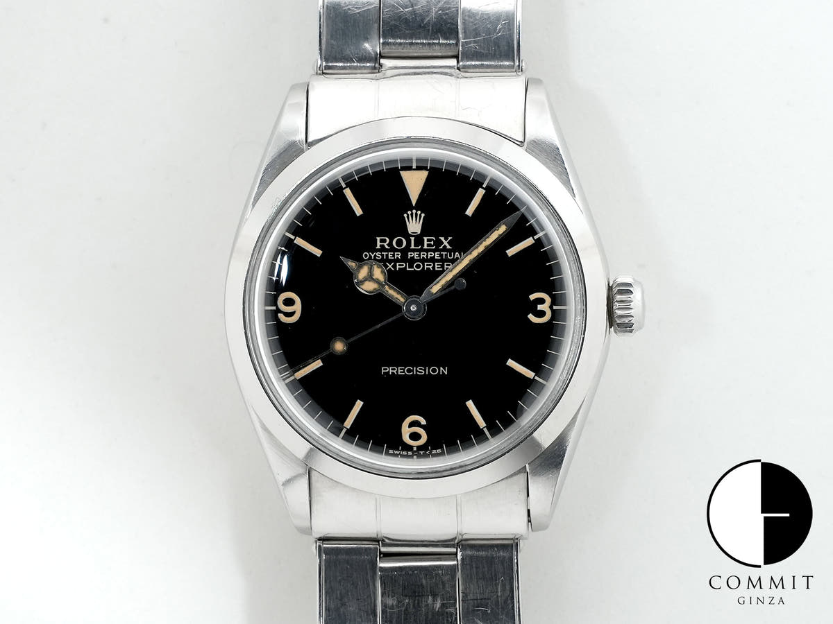 ロレックス エクスプローラー Ref.5500 ステンレススチール ブラック文字盤 中古 odvpmbbm