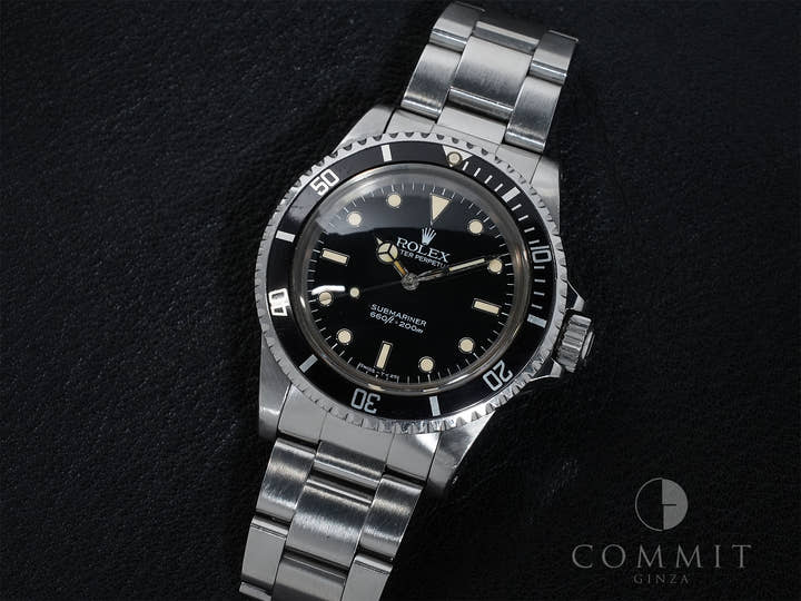 Pre-owned Rolex Submariner Ref. 5513 Stainless Steel with Black Dial (pb5opix8)
