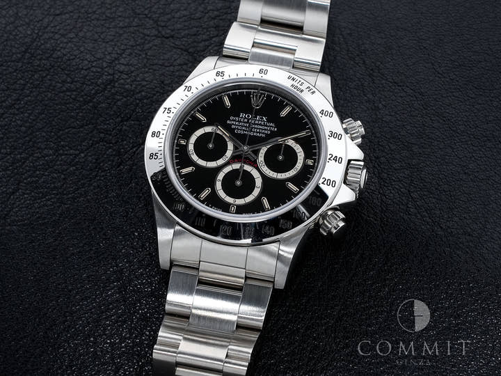Rolex Daytona El Primero Ref. 16520 Stainless Steel Black Dial Excellent Condition x7uehymm