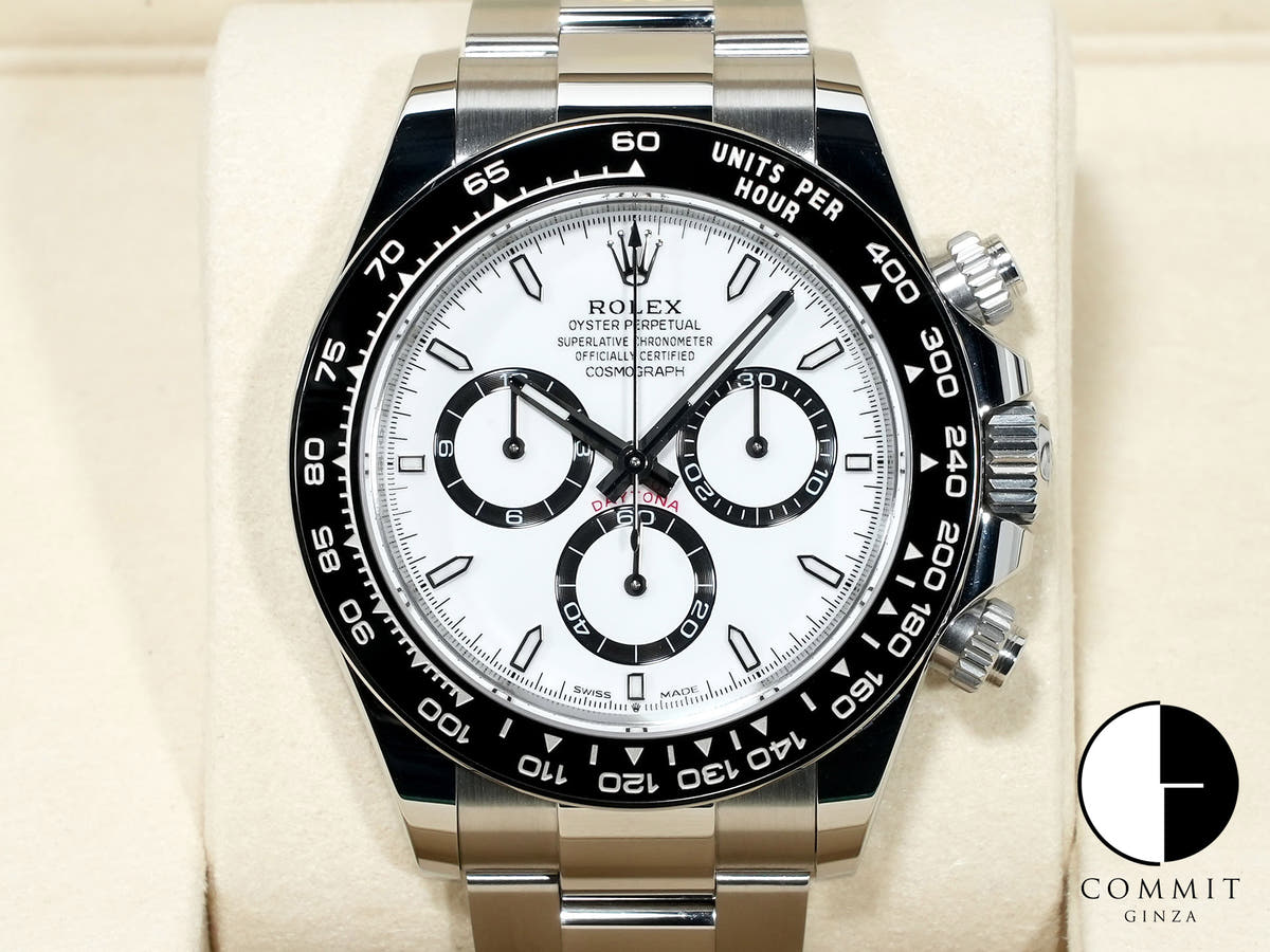 Rolex Daytona Ref. 126500LN Stainless Steel White Dial Excellent Condition ik52cezq