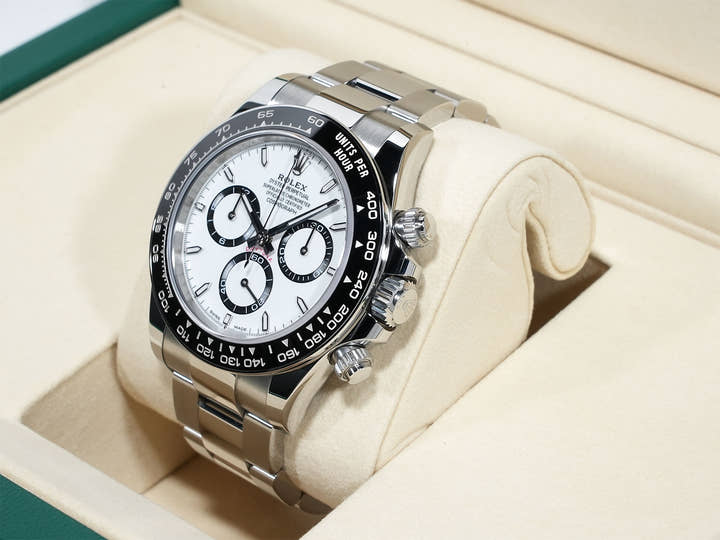 Rolex Daytona Ref. 126500LN Stainless Steel White Dial Excellent Condition ik52cezq
