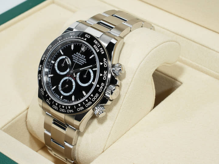 Rolex Daytona Ref. 126500LN Stainless Steel Black Dial Unused qkfhims7