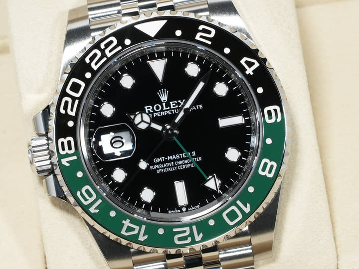Rolex GMT-Master II Ref. 126720VTNR Stainless Steel with Black Dial and Jubilee Bracelet, Unused, y9jd753q