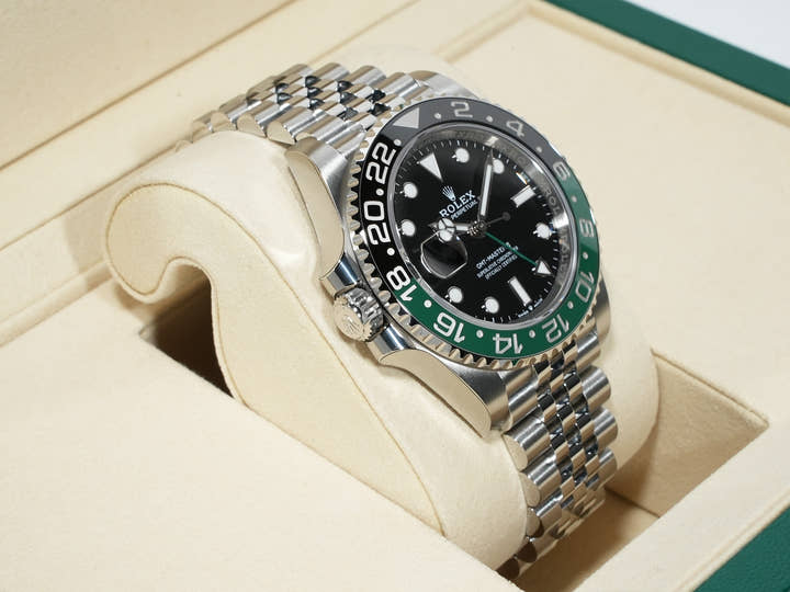 Rolex GMT-Master II Ref. 126720VTNR Stainless Steel with Black Dial and Jubilee Bracelet, Unused, y9jd753q