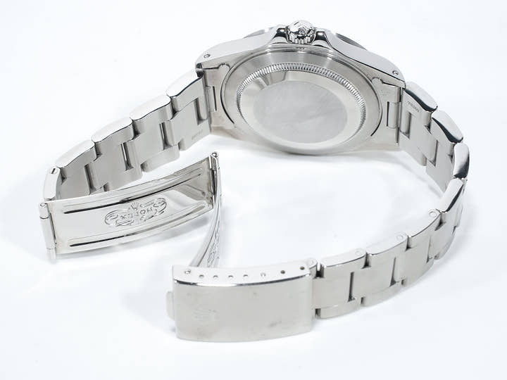 Pre-owned Rolex Explorer II Ref. 16570 Stainless Steel White Dial Oyster Bracelet s6y6tn8a