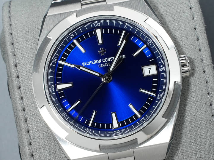 Vacheron Constantin Overseas Automatic Ref. 4520V/210A-B128 Stainless Steel Blue Dial Unused qkkxvukq